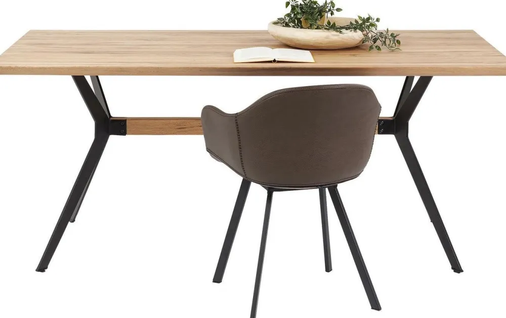 Stoły*KARE Design Stół Downtown 180x90 Cm Naturalny