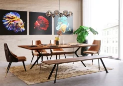 Stoły*KARE Design Stół Downtown 220x100 Cm Orzech