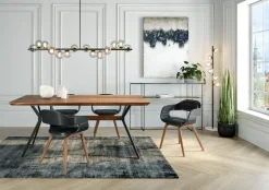 Stoły*KARE Design Stół Downtown 180x90 Cm Orzechowy