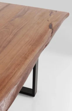 Stoły*KARE Design Stół Harmony Walnut 180x90 Cm Akacja Nogi Stalowe