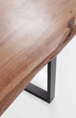 Stoły*KARE Design Stół Harmony Walnut 180x90 Cm Akacja Nogi Stalowe