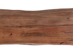 Stoły*KARE Design Stół Harmony Walnut 180x90 Cm Akacja Nogi Stalowe