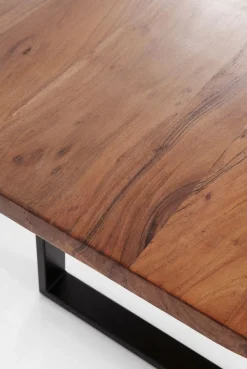 Stoły*KARE Design Stół Harmony Walnut 180x90 Cm Akacja Nogi Stalowe