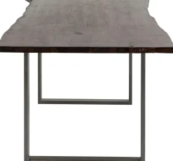 Stoły*KARE Design Stół Harmony Walnut 160x80 Cm Akacja Nogi Stalowe