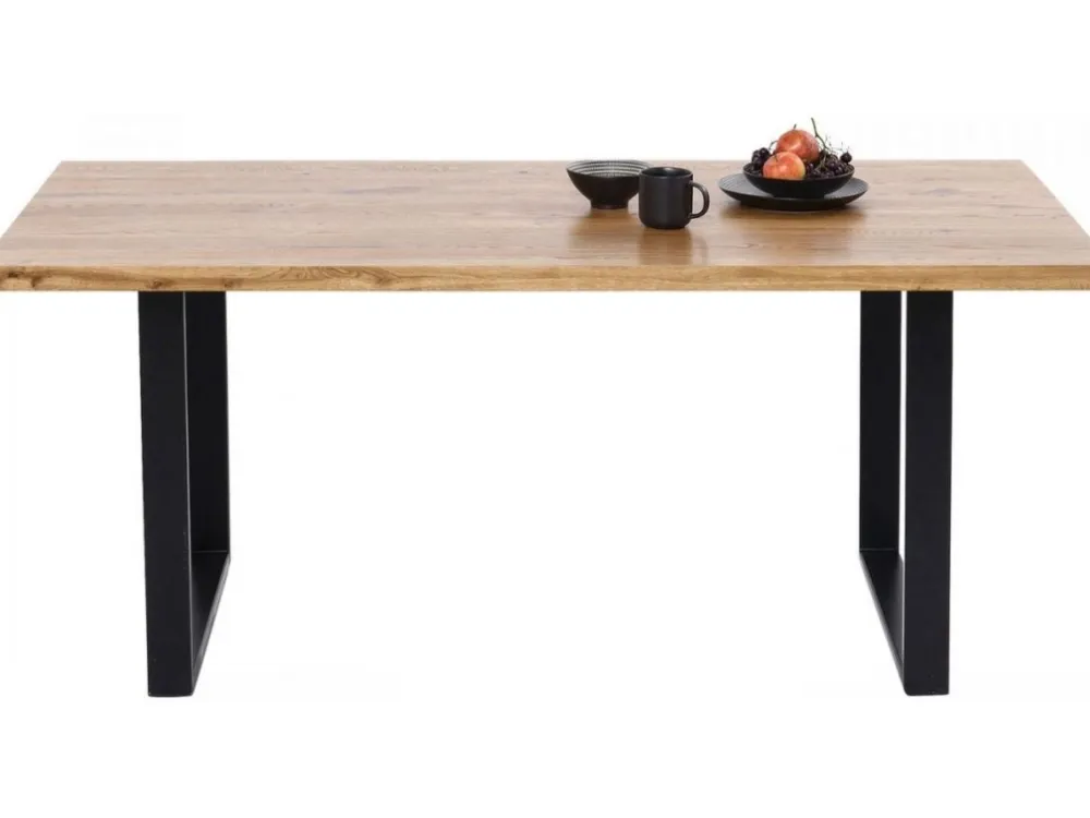Stoły*KARE Design Stół Jackie 200x100 Cm Dąb Nogi Czarne