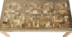 Stoły*KARE Design Stół Memory 160x80 Cm Drewniano-szklany