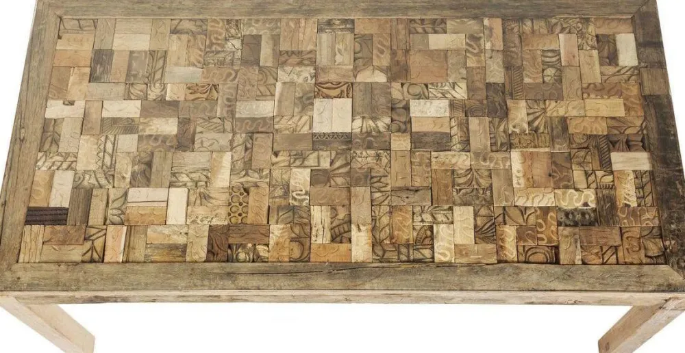 Stoły*KARE Design Stół Memory 160x80 Cm Drewniano-szklany