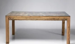Stoły*KARE Design Stół Memory 160x80 Cm Drewniano-szklany
