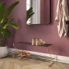 Szafki Na Buty*KARE Design Stojak Na Buty Walk 84x34 Cm Czarno-złoty