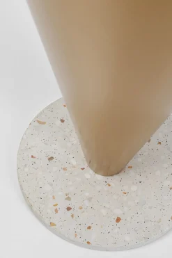 Parasole I Stojaki Na Parasole*KARE Design Stojak Na Parasole Złoty Stalowy Podstawa Z Kamienia Ø30x85 Cm