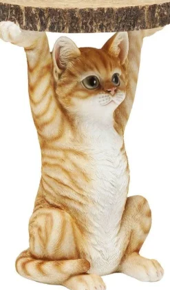 Stoliki Kawowe*KARE Design Stolik Animal Ms Cat 33x35 Cm Kolorowy