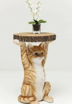 Stoliki Kawowe*KARE Design Stolik Animal Ms Cat 33x35 Cm Kolorowy