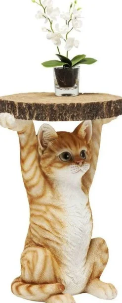 Stoliki Kawowe*KARE Design Stolik Animal Ms Cat 33x35 Cm Kolorowy