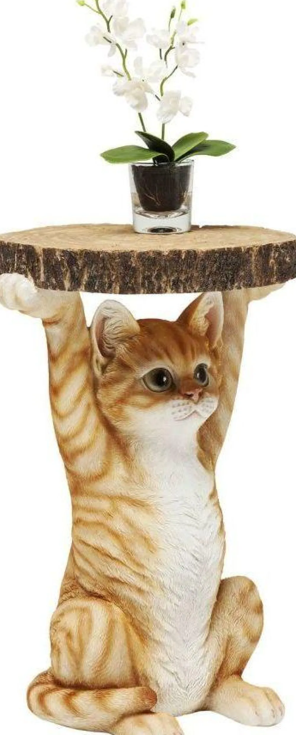 Stoliki Kawowe*KARE Design Stolik Animal Ms Cat 33x35 Cm Kolorowy