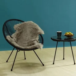Stoliki Kawowe*KARE Design Stolik Kawowy Acapulco ∅50 Cm Czarny