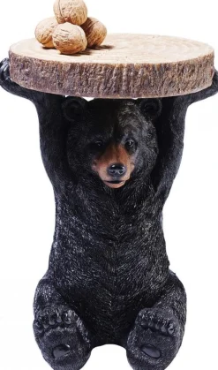 Stoliki Kawowe*KARE Design Stolik Kawowy Animal Mini Bear 25x36 Cm Czarny