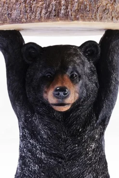 Stoliki Kawowe*KARE Design Stolik Kawowy Animal Mini Bear 25x36 Cm Czarny