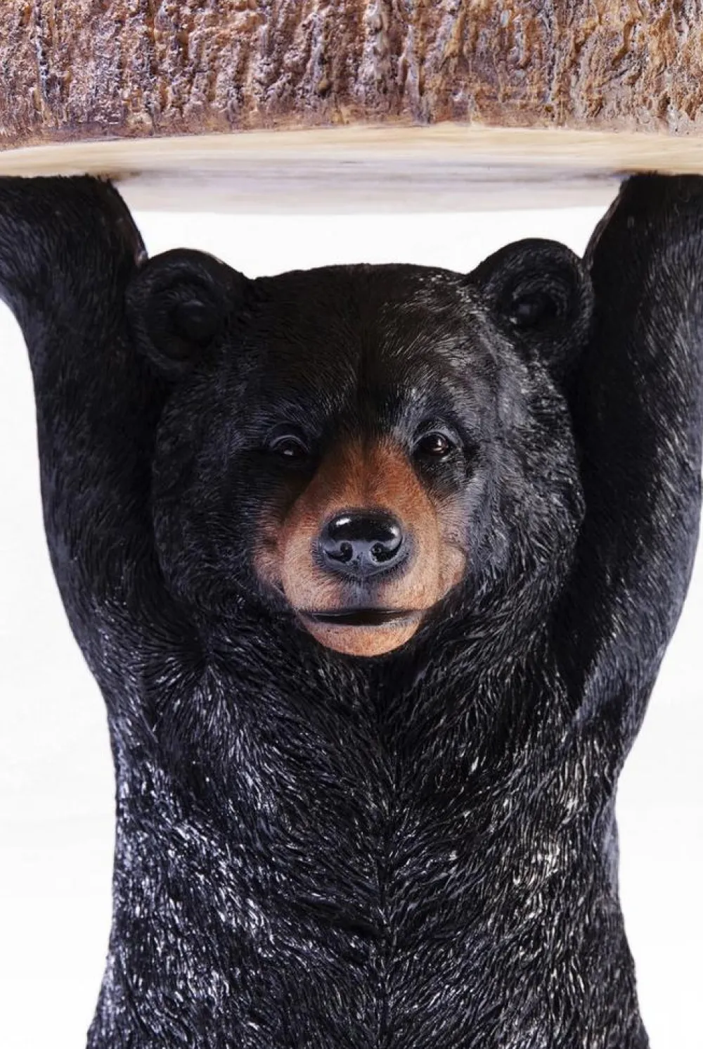 Stoliki Kawowe*KARE Design Stolik Kawowy Animal Mini Bear 25x36 Cm Czarny