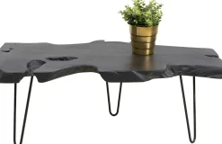 Stoliki Kawowe*KARE Design Stolik Kawowy Aspen 100x40 Cm Czarny