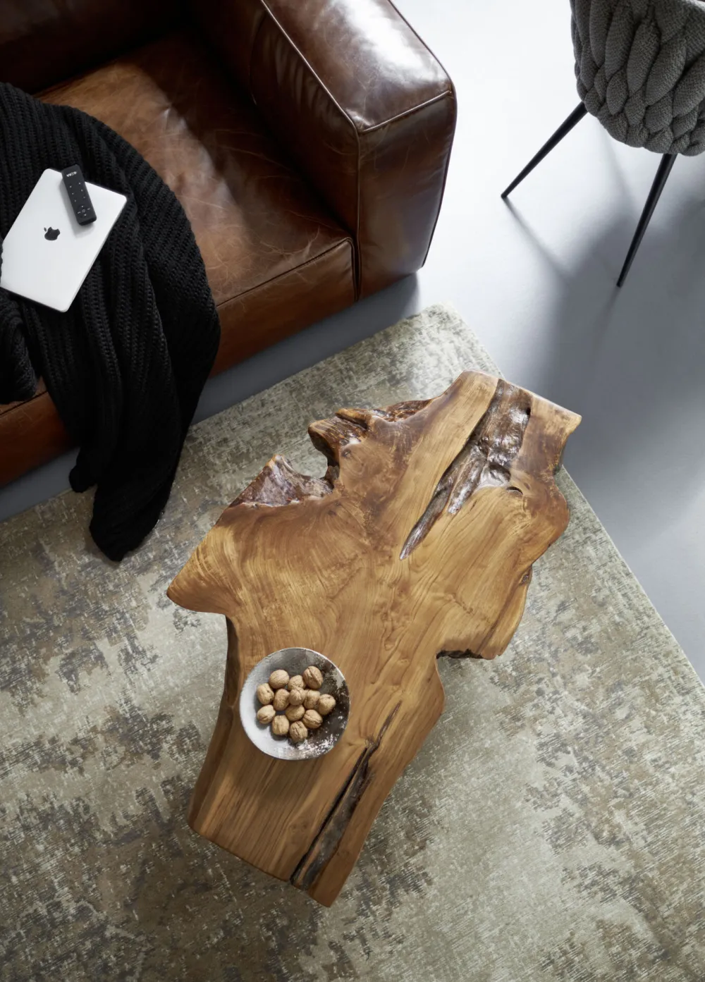 Stoliki Kawowe*KARE Design Stolik Kawowy Aspen 100x60 Cm Naturalny