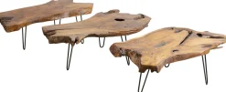 Stoliki Kawowe*KARE Design Stolik Kawowy Aspen 100x60 Cm Naturalny