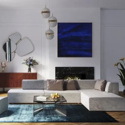 Stoliki Kawowe*KARE Design Stolik Kawowy Dimension 80x80 Cm Czarny