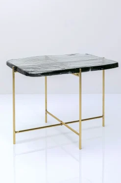 Stoliki Kawowe*KARE Design Stolik Kawowy Ice Double 63x46 Cm Blat Szklany