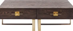 Stoliki Kawowe*KARE Design Stolik Kawowy Osaka 137x77 Cm Brązowy