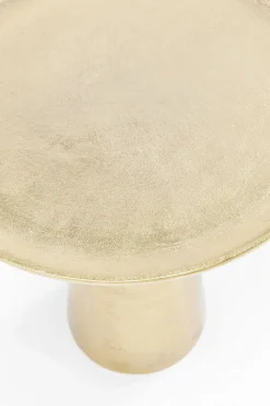 Stoliki Kawowe*KARE Design Stolik Kawowy Plateau Uno Ø45 Cm Mosiężny