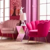 Stoliki Kawowe*KARE Design Stolik Luxury 32x54 Cm Lustrzany