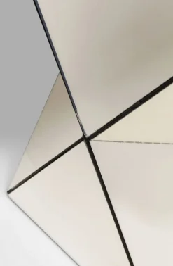 Stoliki Kawowe*KARE Design Stolik Luxury 32x54 Cm Lustrzany Szampański