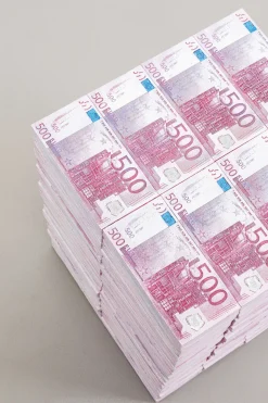 Stoliki Kawowe*KARE Design Stolik Pomocniczy Banknoty Euro 29x38 Cm