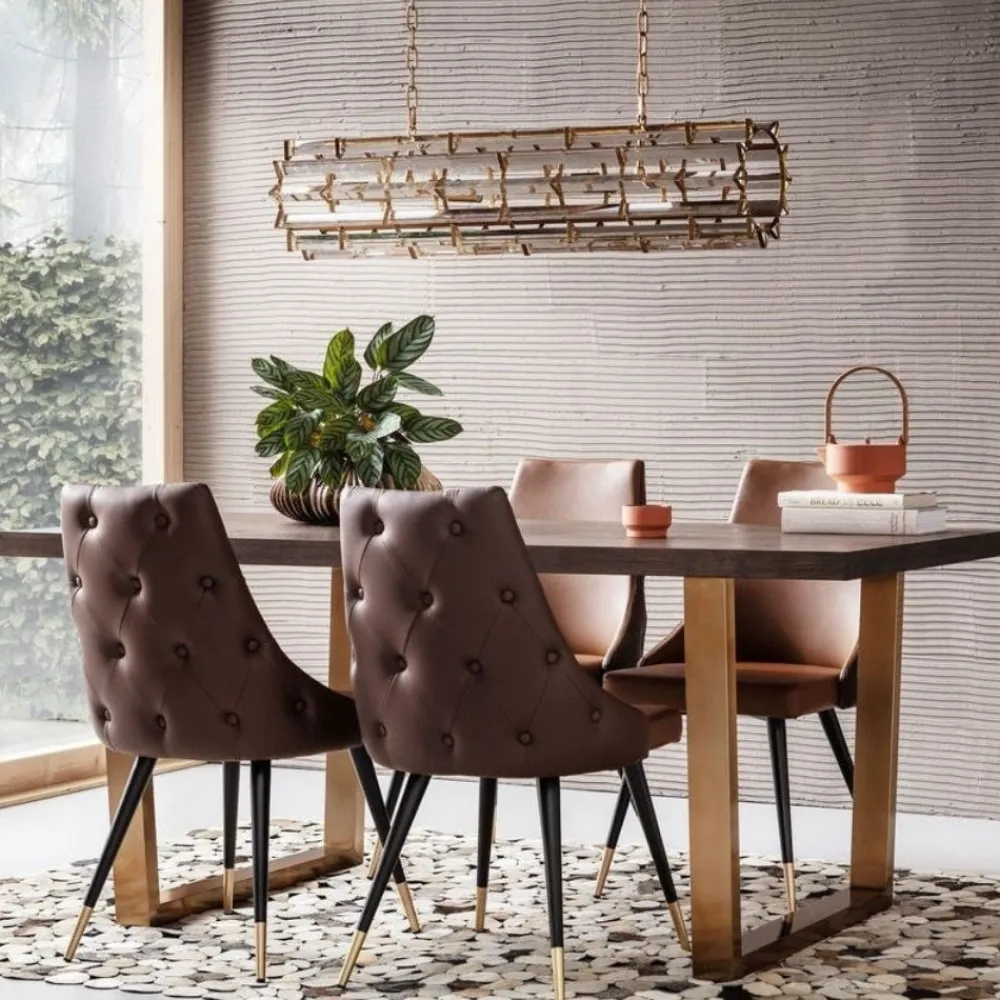 Stoły*KARE Design Stół Osaka Duo 180x90 Cm Brązowy