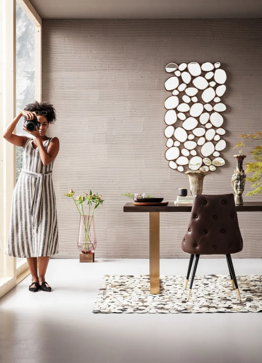 Stoły*KARE Design Stół Osaka Duo 180x90 Cm Brązowy