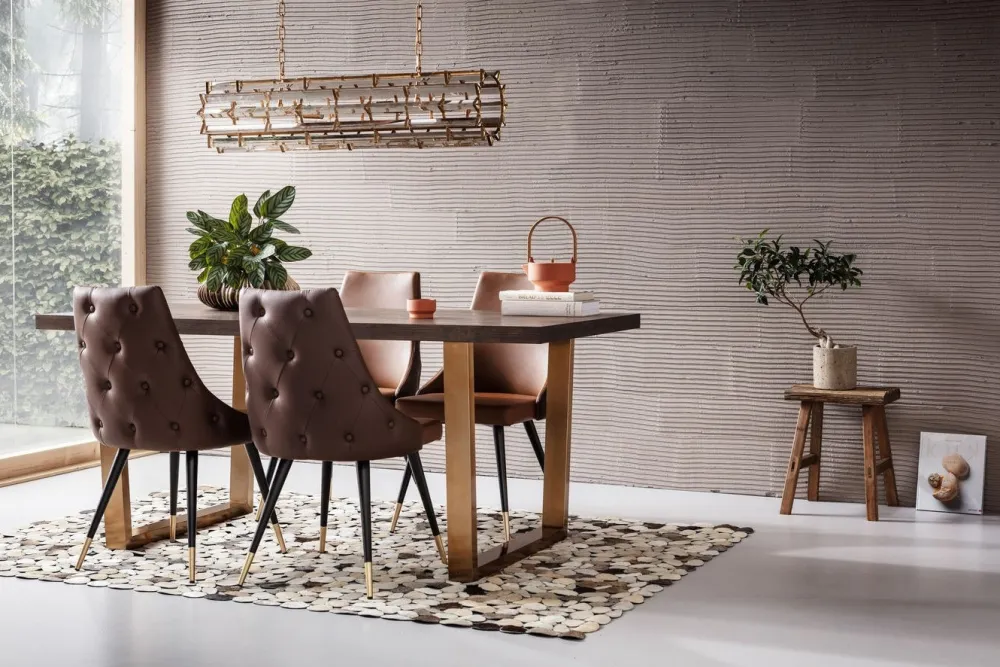 Stoły*KARE Design Stół Osaka Duo 180x90 Cm Brązowy