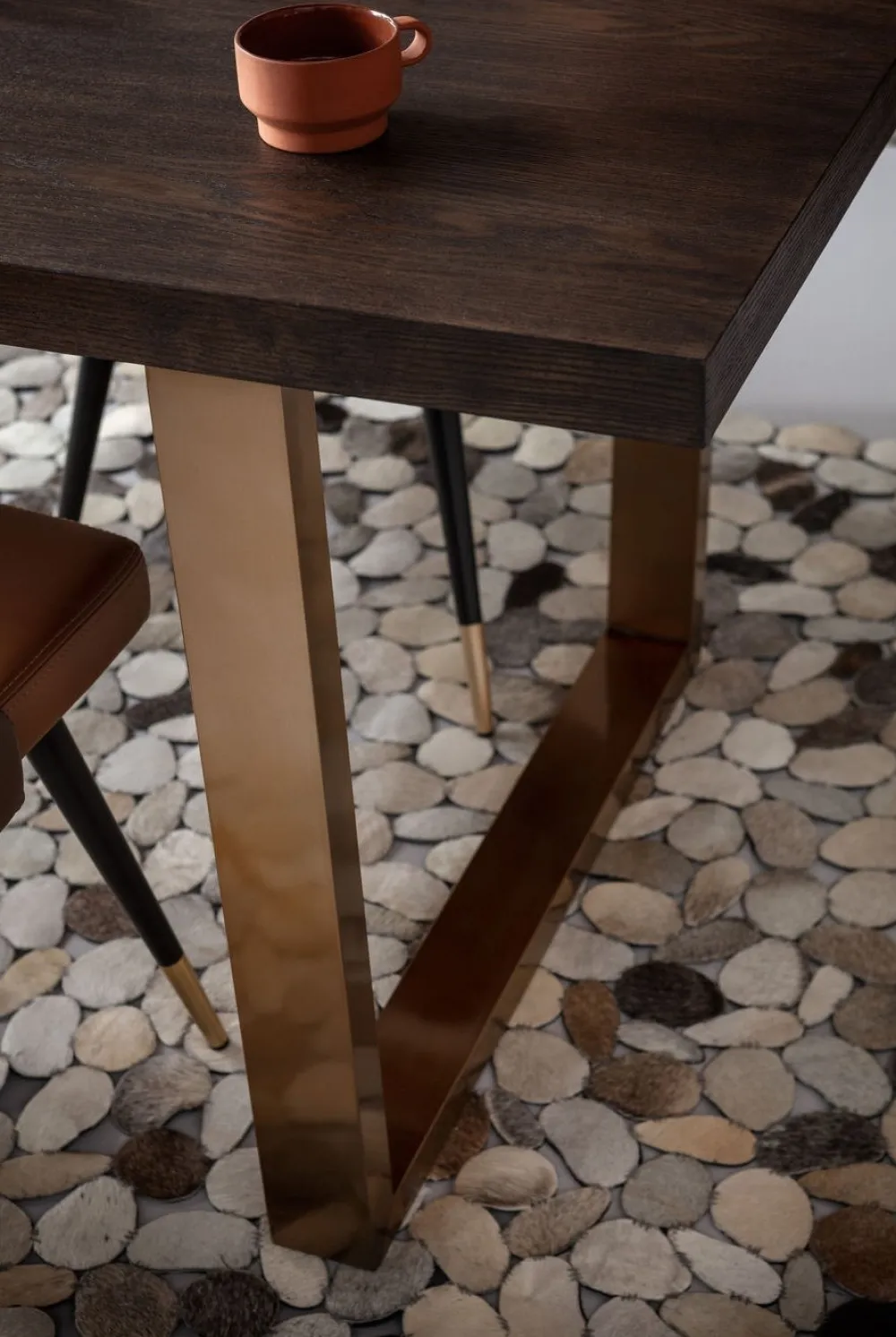 Stoły*KARE Design Stół Osaka Duo 180x90 Cm Brązowy