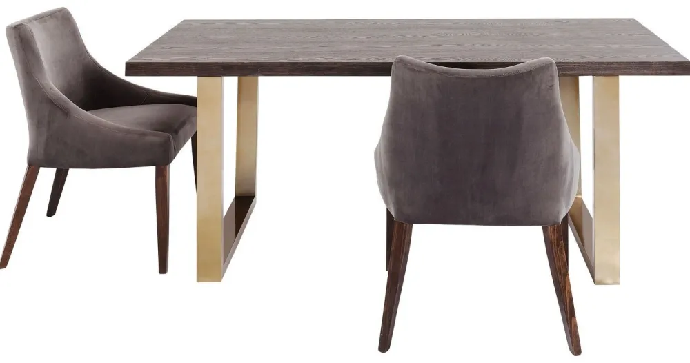 Stoły*KARE Design Stół Osaka Duo 180x90 Cm Brązowy