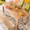 Stoły*KARE Design Stół Puro Plain Z Szufladami 140x70 Cm Naturalny