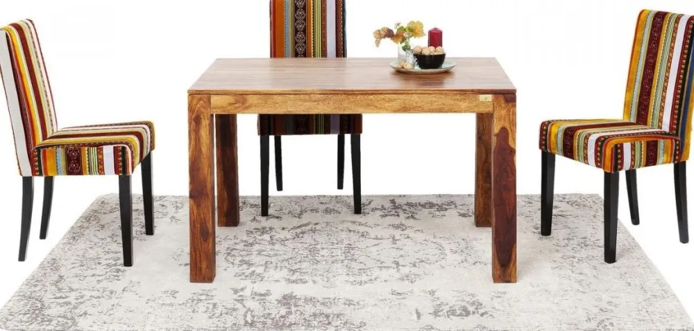 Stoły*KARE Design Stół Rozkładany Momo 120-200x80 Cm Drewniany