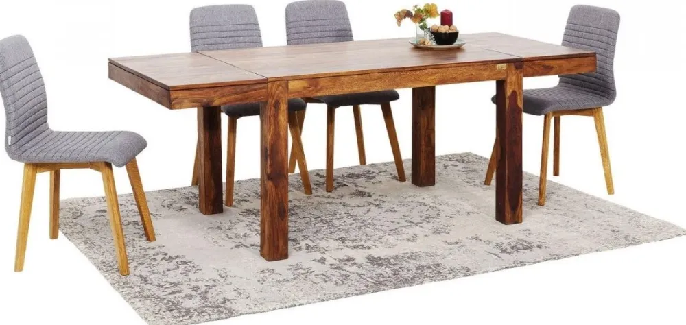Stoły*KARE Design Stół Rozkładany Momo 120-200x80 Cm Drewniany