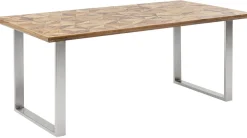 Stoły*KARE Design Stół Stars 180x90 Cm Nogi Chromowe