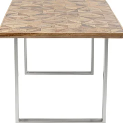 Stoły*KARE Design Stół Stars 180x90 Cm Nogi Chromowe