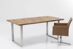 Stoły*KARE Design Stół Stars 180x90 Cm Nogi Chromowe