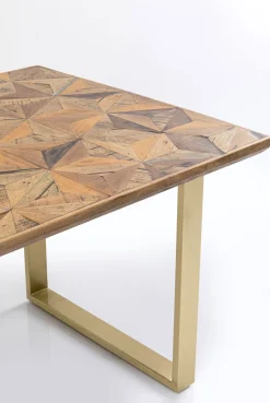 Stoły*KARE Design Stół Stars 180x90 Cm Nogi Mosiężne