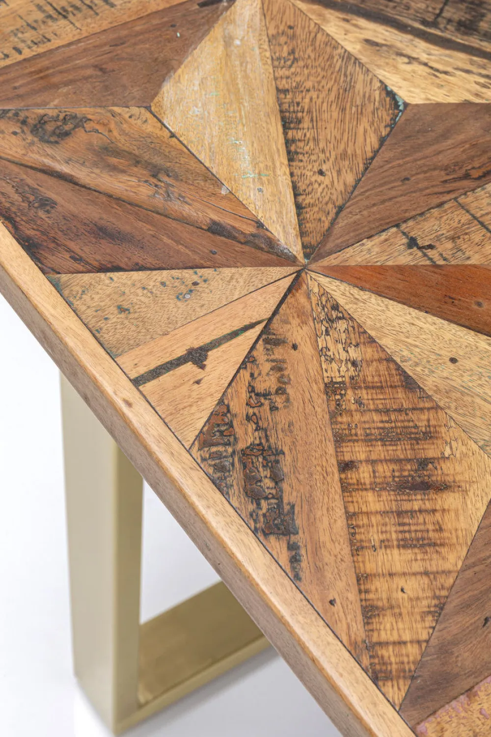 Stoły*KARE Design Stół Stars 180x90 Cm Nogi Mosiężne