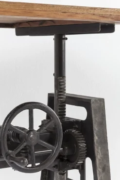 Stoły*KARE Design Stół Steamboat Econo 160x80 Cm Drewniano-czarny