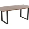 Stoły*KARE Design Stół Symphony Walnut 200x100 Cm Akacja Nogi Stalowe