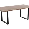 Stoły*KARE Design Stół Symphony Walnut 200x100 Cm Akacja Nogi Czarne