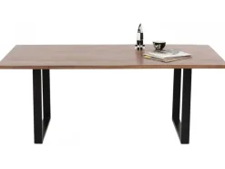 Stoły*KARE Design Stół Symphony Walnut 200x100 Cm Akacja Nogi Czarne