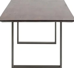 Stoły*KARE Design Stół Symphony Walnut 180x90 Cm Akacja Nogi Stalowe